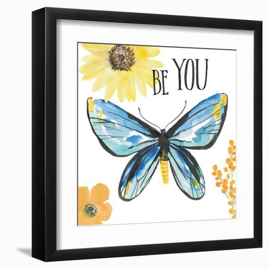 Beautiful Butterfly III-Sara Zieve Miller-Framed Art Print