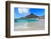 Beautiful Camps Bay Beach and Lion Head Mountain Chain, Cape Town, South Africa.-Jame Jones Jr-Framed Photographic Print