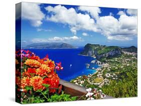 Beautiful Capri Island - Italian Travel Series-Maugli-l-Stretched Canvas
