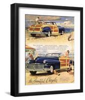 Beautiful Chrysler Town&Country-null-Framed Art Print