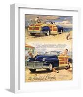 Beautiful Chrysler Town&Country-null-Framed Art Print