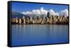 Beautiful City of Vancouver, Canada.-Hannamariah-Framed Stretched Canvas