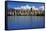 Beautiful City of Vancouver, Canada.-Hannamariah-Framed Stretched Canvas