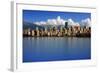 Beautiful City of Vancouver, Canada.-Hannamariah-Framed Photographic Print