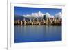 Beautiful City of Vancouver, Canada.-Hannamariah-Framed Photographic Print