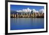 Beautiful City of Vancouver, Canada.-Hannamariah-Framed Photographic Print