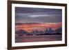 Beautiful Cloud Formations at Sunset in Republic of Palau, Micronesia-Michel Benoy Westmorland-Framed Photographic Print