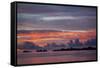 Beautiful Cloud Formations at Sunset in Republic of Palau, Micronesia-Michel Benoy Westmorland-Framed Stretched Canvas