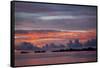 Beautiful Cloud Formations at Sunset in Republic of Palau, Micronesia-Michel Benoy Westmorland-Framed Stretched Canvas