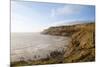 Beautiful Coastal Landscape at Sunrise with Cliffs and Misty Glow-Veneratio-Mounted Photographic Print