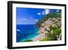 Beautiful Coastal Towns of Italy - Scenic Positano in Amalfi Coast-Maugli-l-Framed Photographic Print
