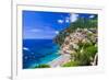 Beautiful Coastal Towns of Italy - Scenic Positano in Amalfi Coast-Maugli-l-Framed Photographic Print