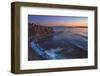 Beautiful Coastal View of Point Vicente Lighthouse atop the Steep Cliffs of Rancho Palos Verdes, Ca-focqus-Framed Photographic Print