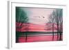 Beautiful Colorful Natural Landscape.-Eva Bidiuk-Framed Art Print