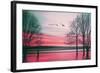Beautiful Colorful Natural Landscape.-Eva Bidiuk-Framed Art Print
