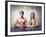 Beautiful Couple with Apple in Front of Them-olly2-Framed Photographic Print