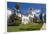 Beautiful Courthouse, Santa Barbara, California-George Oze-Framed Photographic Print