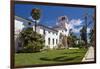 Beautiful Courthouse Santa Barbara California-George Oze-Framed Photographic Print