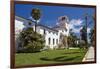 Beautiful Courthouse Santa Barbara California-George Oze-Framed Photographic Print