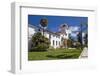 Beautiful Courthouse Santa Barbara California-George Oze-Framed Photographic Print