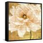 Beautiful Cream Peonies Script I-Patricia Pinto-Framed Stretched Canvas