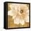 Beautiful Cream Peonies Script II-Patricia Pinto-Framed Stretched Canvas
