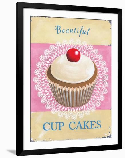 Beautiful Cup Cakes-Martin Wiscombe-Framed Art Print