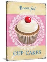 Beautiful Cup Cakes-Martin Wiscombe-Stretched Canvas