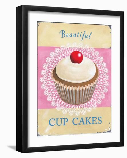 Beautiful Cup Cakes-Martin Wiscombe-Framed Art Print