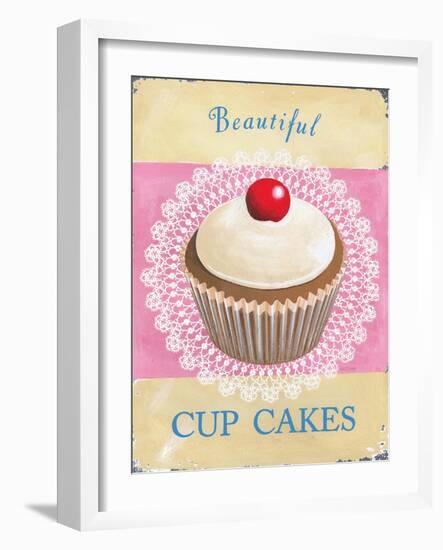 Beautiful Cup Cakes-Martin Wiscombe-Framed Art Print