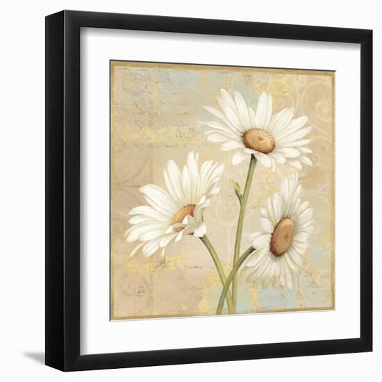 Beautiful Daisies II-Daphne Brissonnet-Framed Art Print