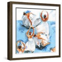 Beautiful Dancers 15-Mark Van Crombrugge-Framed Art Print