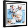 Beautiful Dancers 15-Mark Van Crombrugge-Framed Art Print