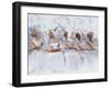 Beautiful Dancers 7-Mark Van Crombrugge-Framed Art Print