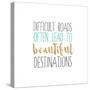 Beautiful Destinations-Bella Dos Santos-Stretched Canvas