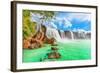 Beautiful Dry Nur Waterfall in Vietnam.-Khoroshunova Olga-Framed Photographic Print