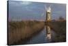 Beautiful early light on St. Benet's Mill, Norfolk, England, United Kingdom, Europe-Jon Gibbs-Stretched Canvas