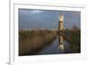 Beautiful early light on St. Benet's Mill, Norfolk, England, United Kingdom, Europe-Jon Gibbs-Framed Photographic Print