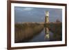 Beautiful early light on St. Benet's Mill, Norfolk, England, United Kingdom, Europe-Jon Gibbs-Framed Photographic Print