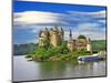 Beautiful Fairy Castle in Lake - Chateau De Val, France-Maugli-l-Mounted Photographic Print
