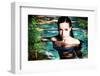 Beautiful Fantasy Woman in Water-coka-Framed Photographic Print