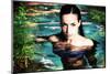 Beautiful Fantasy Woman in Water-coka-Mounted Photographic Print