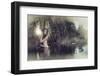 Beautiful Fantasy Woman in Water-conrado-Framed Photographic Print