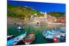 Beautiful Fishing Village of Vernazza in the Cinque Terre, Italy-aletheia97-Mounted Photographic Print