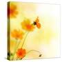 Beautiful Floral Border-Subbotina Anna-Stretched Canvas