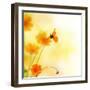 Beautiful Floral Border-Subbotina Anna-Framed Photographic Print