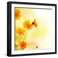 Beautiful Floral Border-Subbotina Anna-Framed Photographic Print