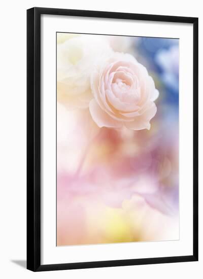 Beautiful Flowers Made with Color Filters and Textures-Timofeeva Maria-Framed Photographic Print