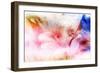 Beautiful Flowers Made with Color Filters and Textures-Timofeeva Maria-Framed Premium Giclee Print