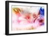 Beautiful Flowers Made with Color Filters and Textures-Timofeeva Maria-Framed Premium Giclee Print